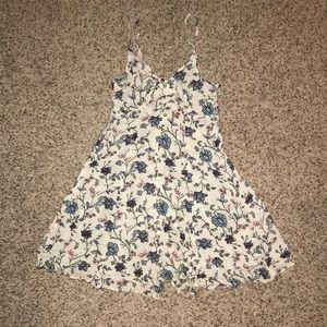 AE floral button down dress